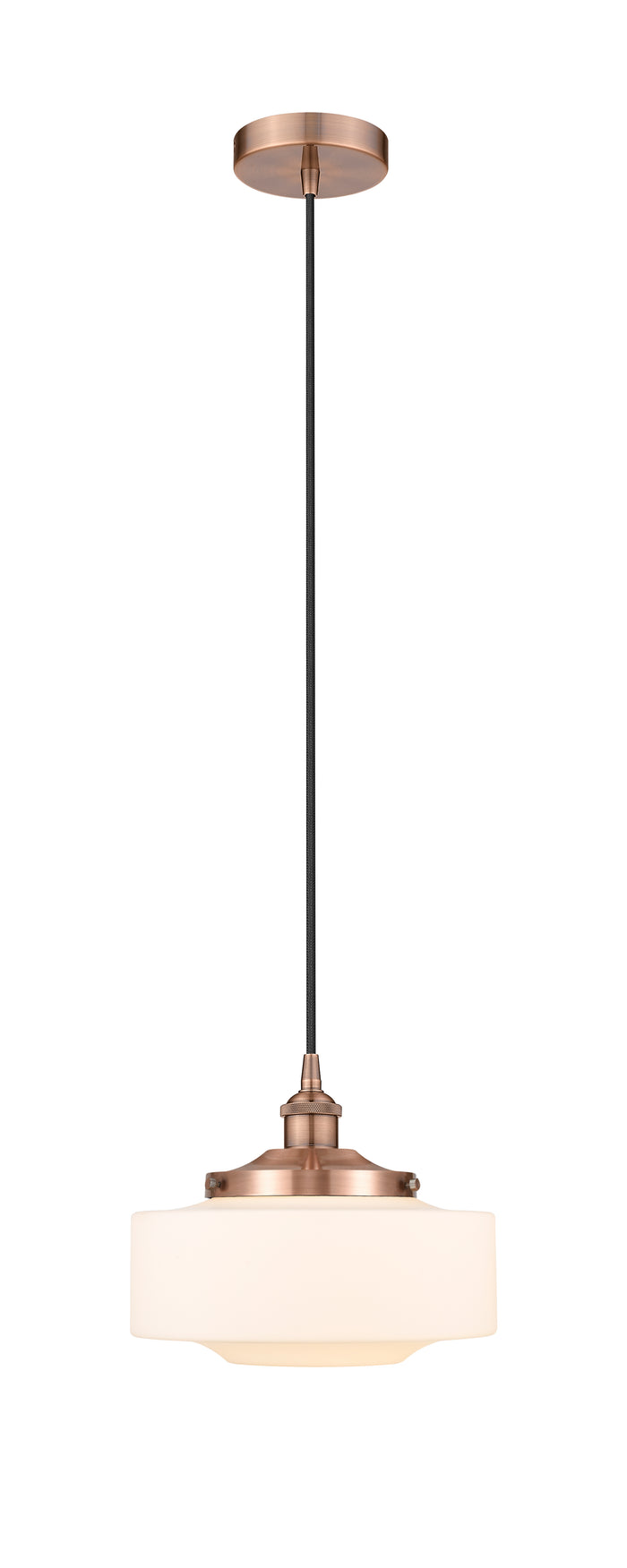 Edison Mini Pendant Antique Brass Finish