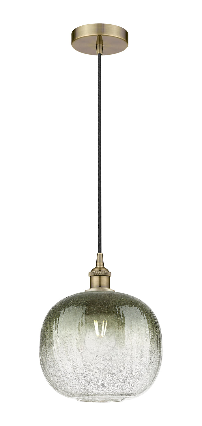 Edison Mini Pendant Antique Brass Finish