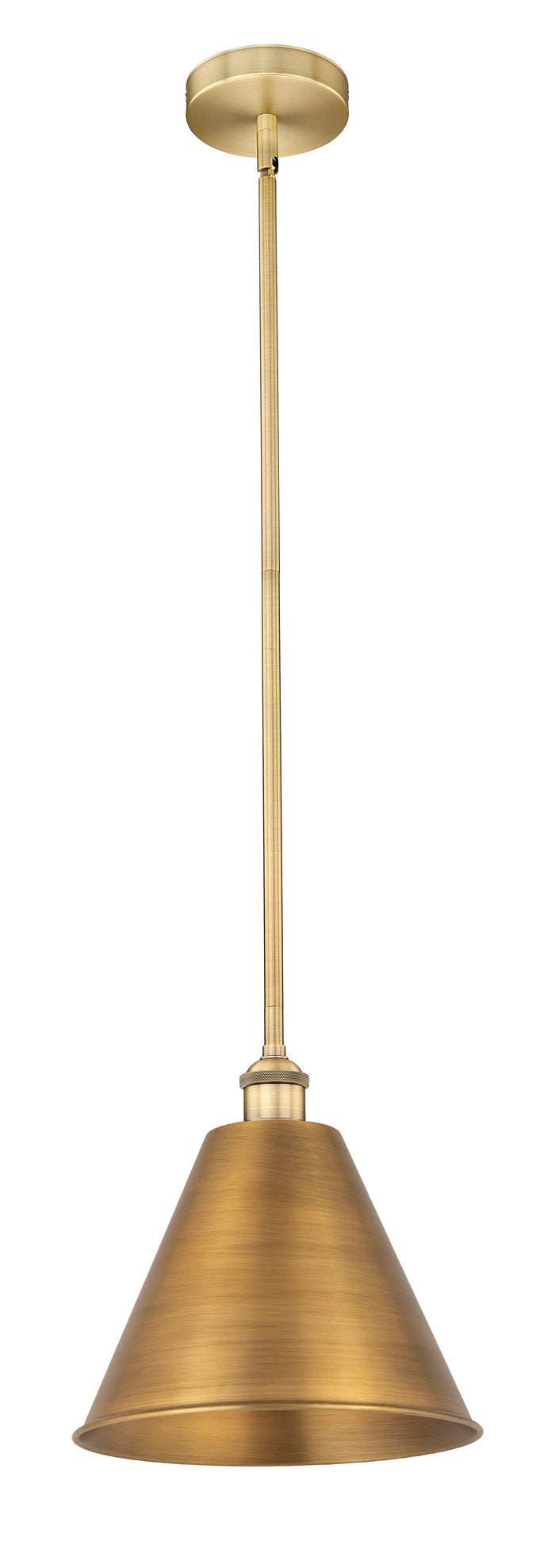 Edison Mini Pendant Antique Brass Finish