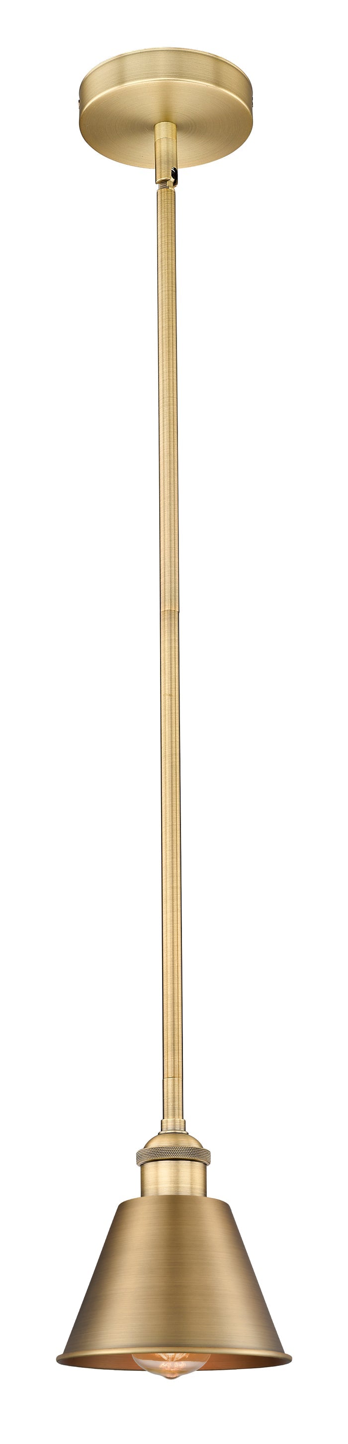 Edison Mini Pendant Antique Brass Finish
