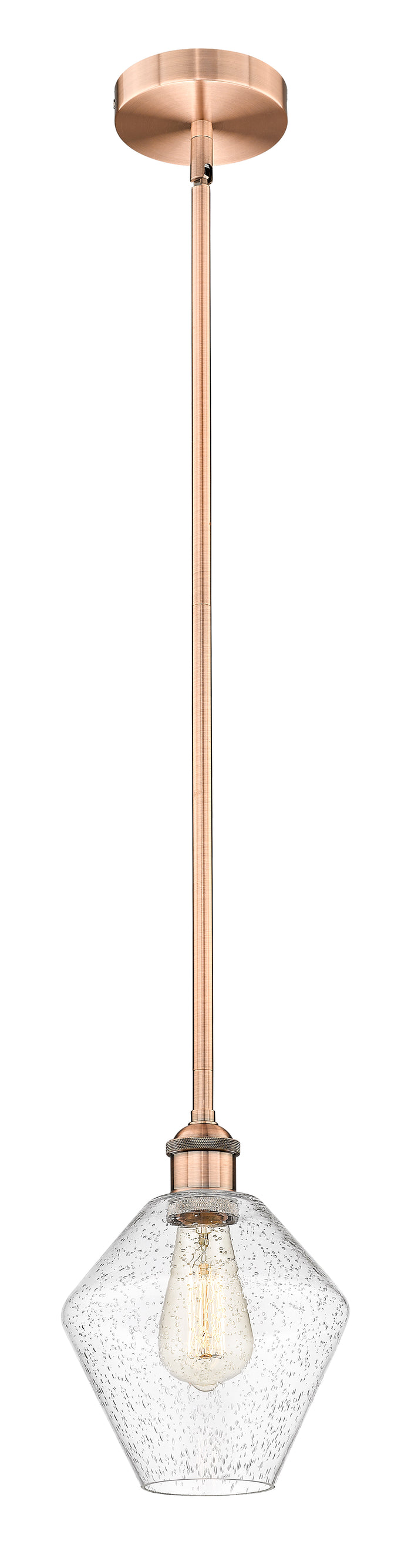 Edison Mini Pendant Antique Brass Finish