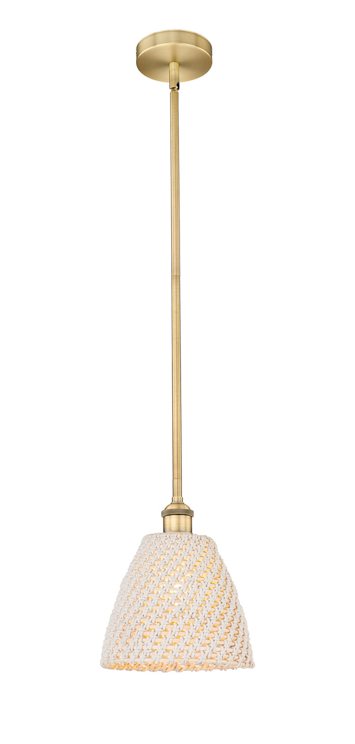 Edison Mini Pendant Antique Brass Finish