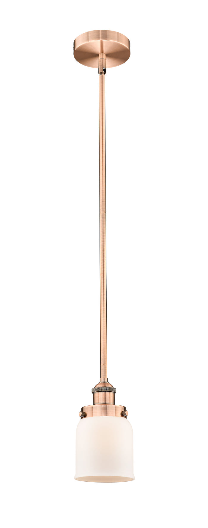 Edison Mini Pendant Antique Brass Finish