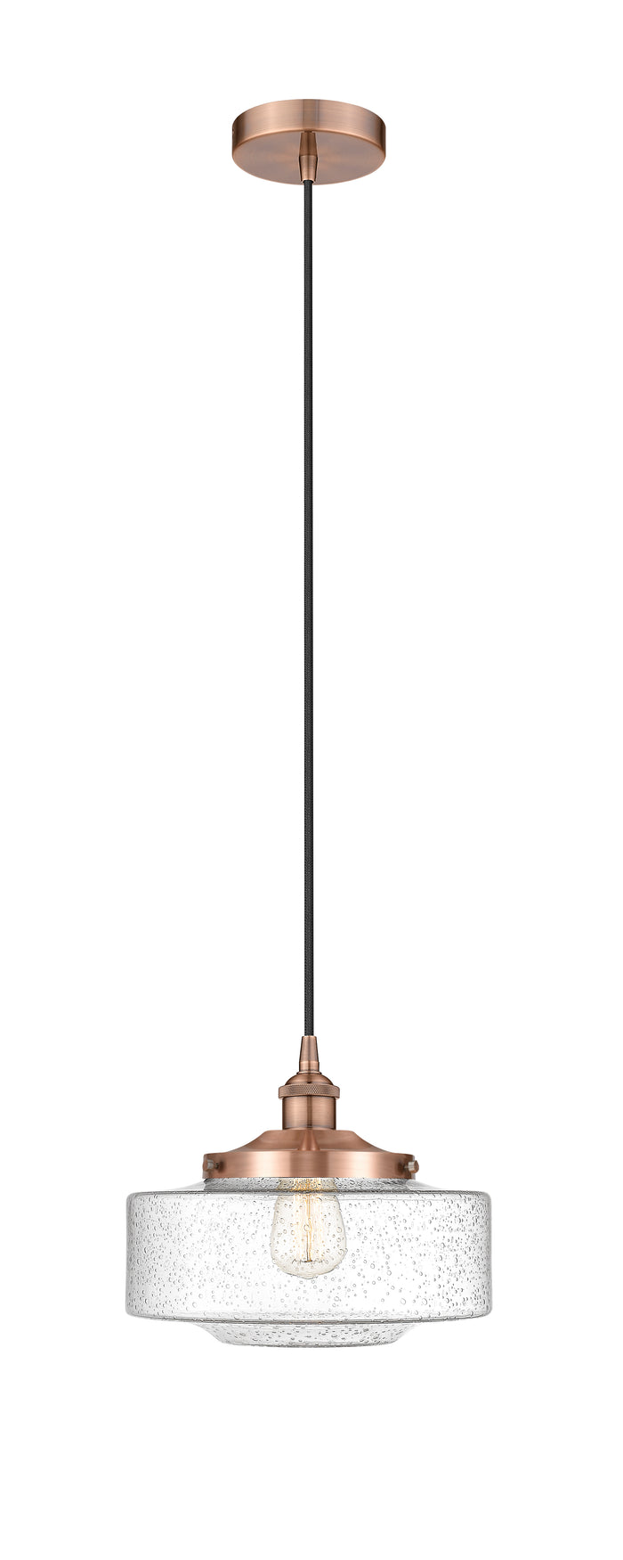 Edison Mini Pendant Antique Brass Finish