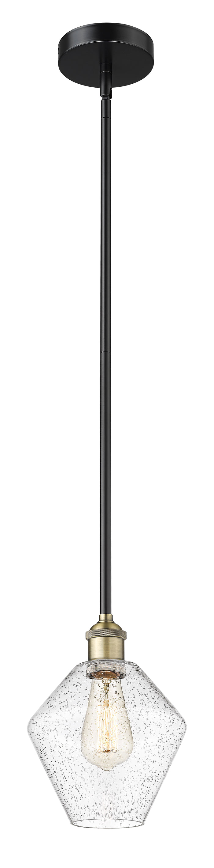 Edison Mini Pendant Antique Brass Finish