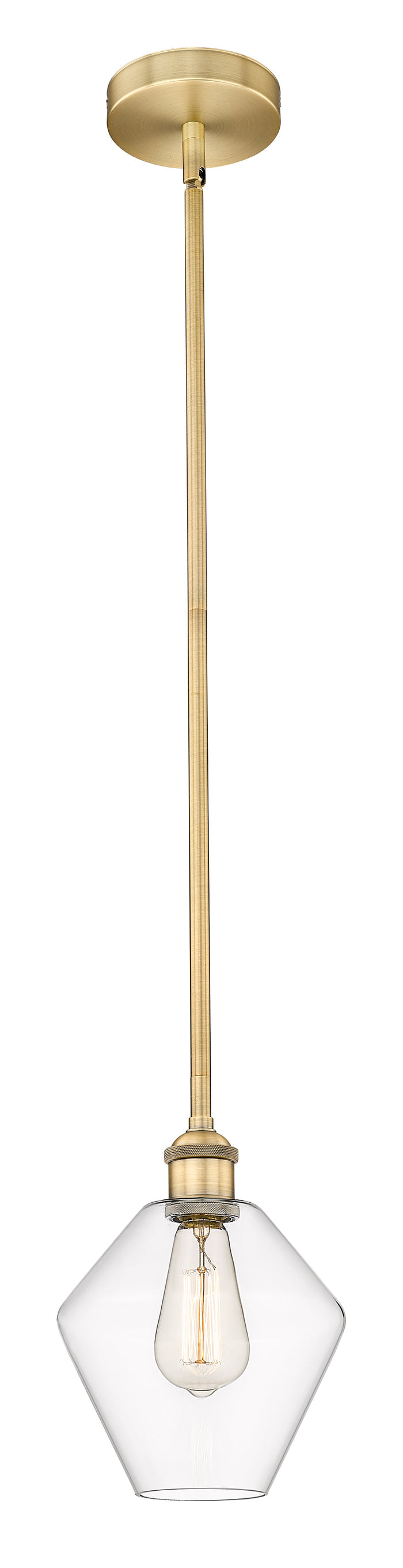 Edison Mini Pendant Antique Brass Finish