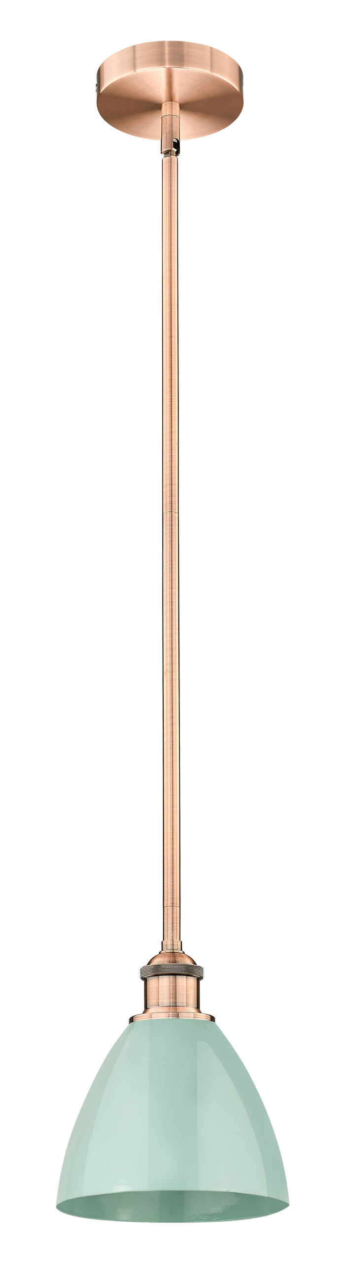 Edison Mini Pendant Antique Brass Finish