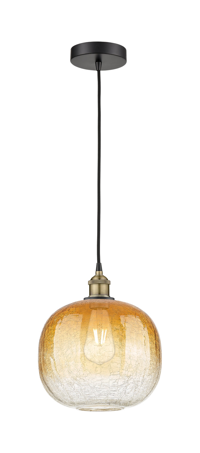 Black Antique Brass / Amber