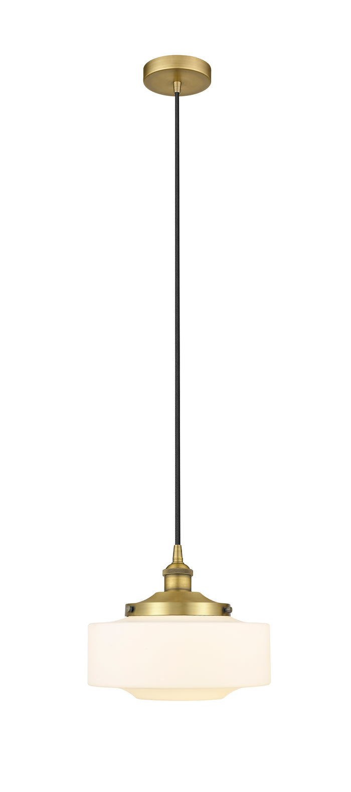 Brushed Brass / Matte White