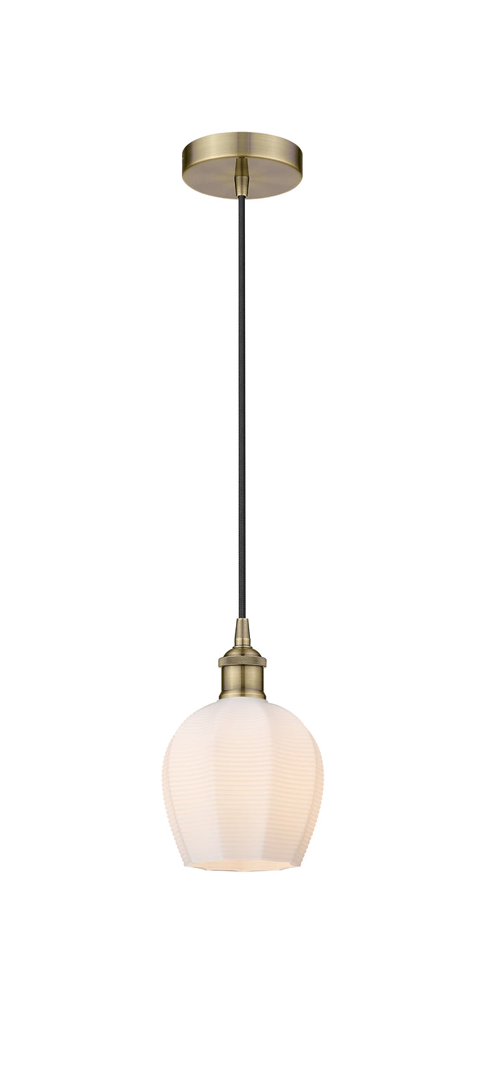 Edison Mini Pendant Antique Brass