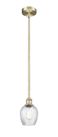 Edison Mini Pendant Antique Brass