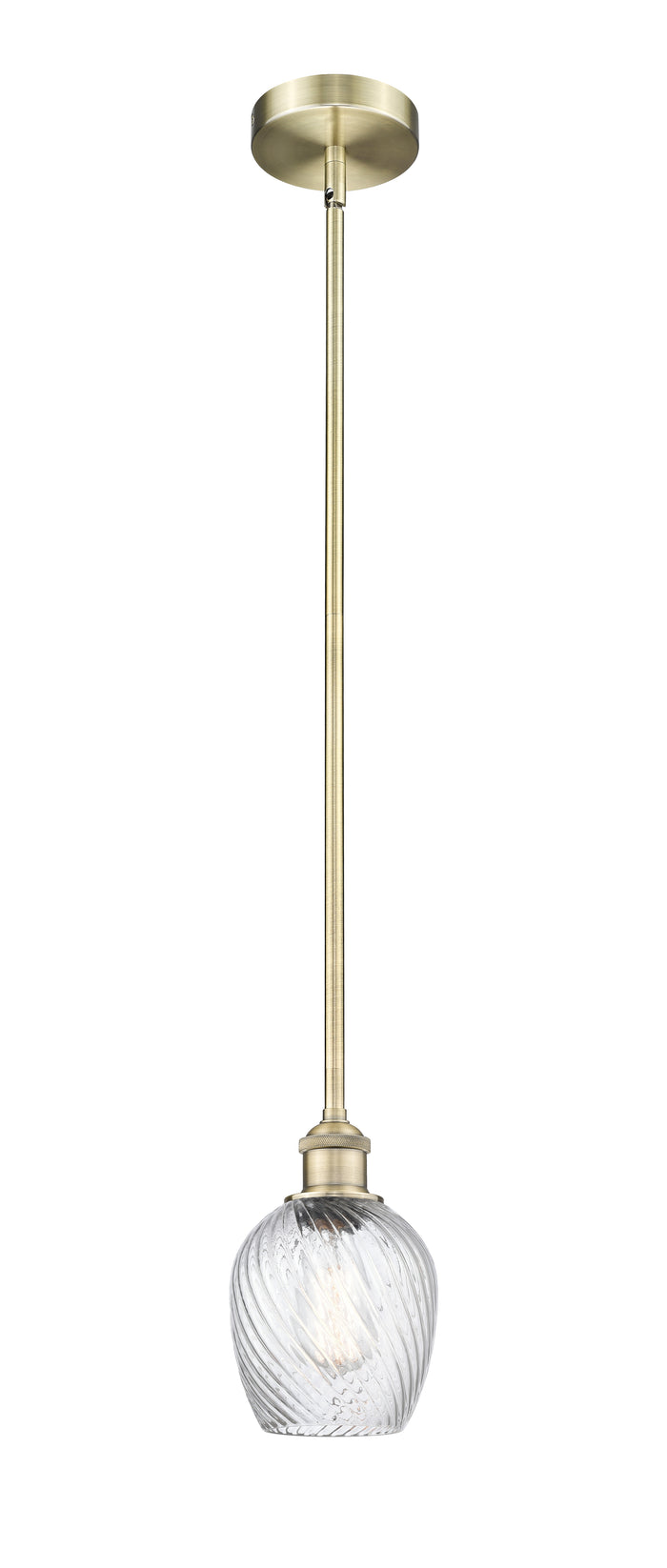 Edison Mini Pendant Antique Brass