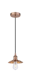 Edison Mini Pendant Antique Copper Finish