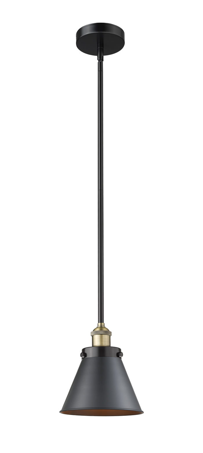 Edison Mini Pendant Black Antique Brass