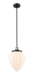 Edison Mini Pendant Black Antique Brass