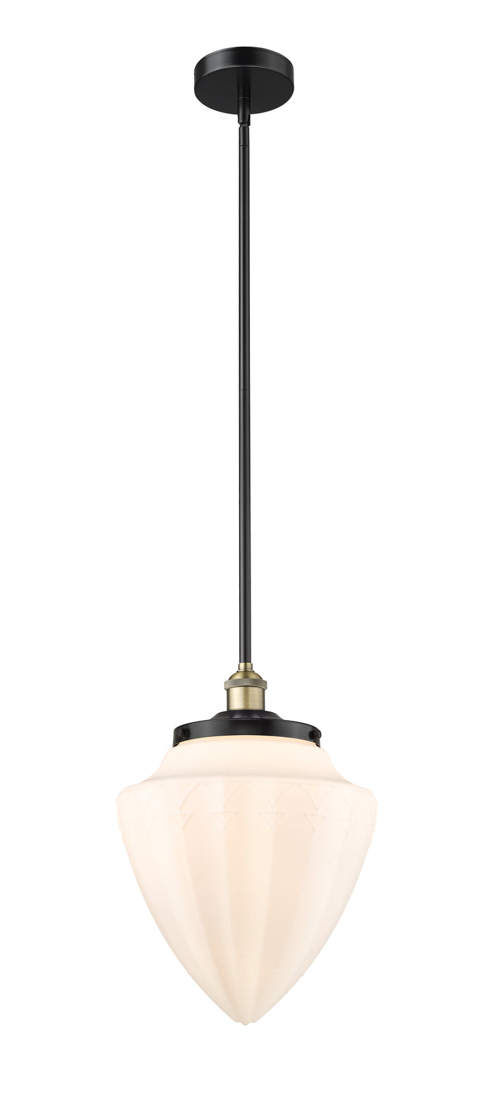 Edison Mini Pendant Black Antique Brass