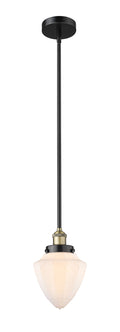 Edison Mini Pendant Black Antique Brass