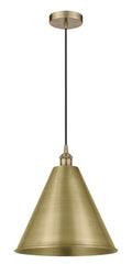 Edison Mini Pendant Brass Finish Steel