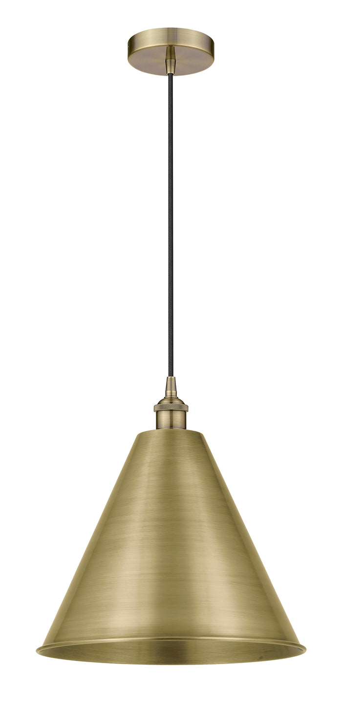 Edison Mini Pendant Brass Finish Steel