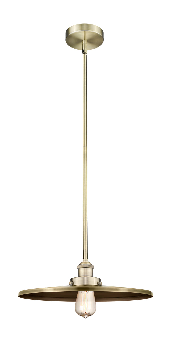 Edison Mini Pendant Brass Steel Finish
