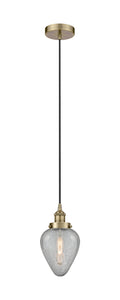 Edison Mini Pendant Cast Antique Brass
