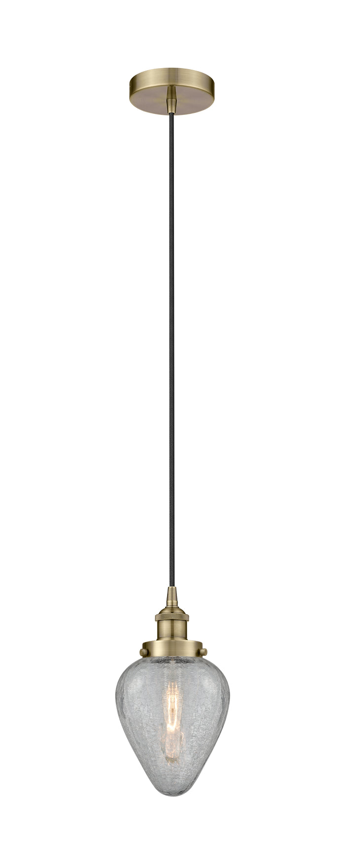 Edison Mini Pendant Cast Antique Brass