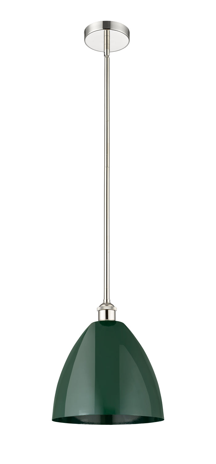 Polished Nickel / Green