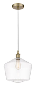 Edison Mini Pendant Cast Brass 13 Inch