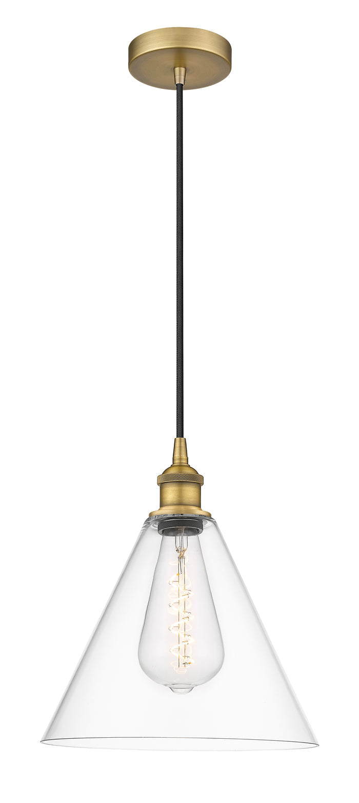 Brushed Brass / Clear
