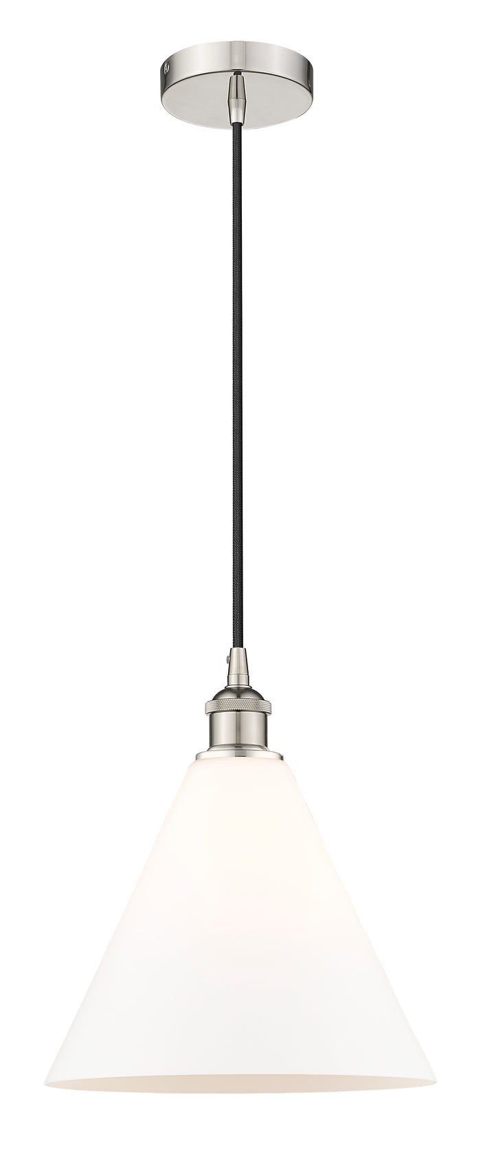 Polished Nickel / Matte White