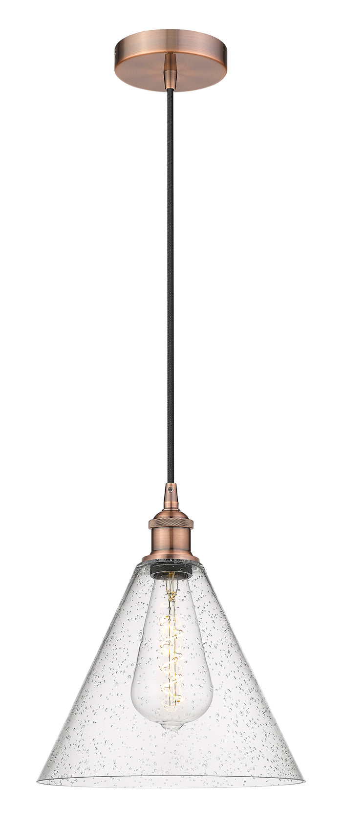 Edison Mini Pendant Cast Brass 6W