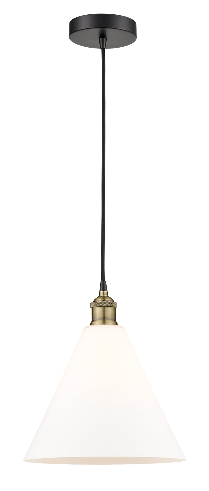 Edison Mini Pendant Cast Brass 6W