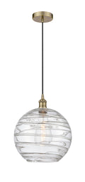 Edison Mini Pendant Cast Brass Antique Brass