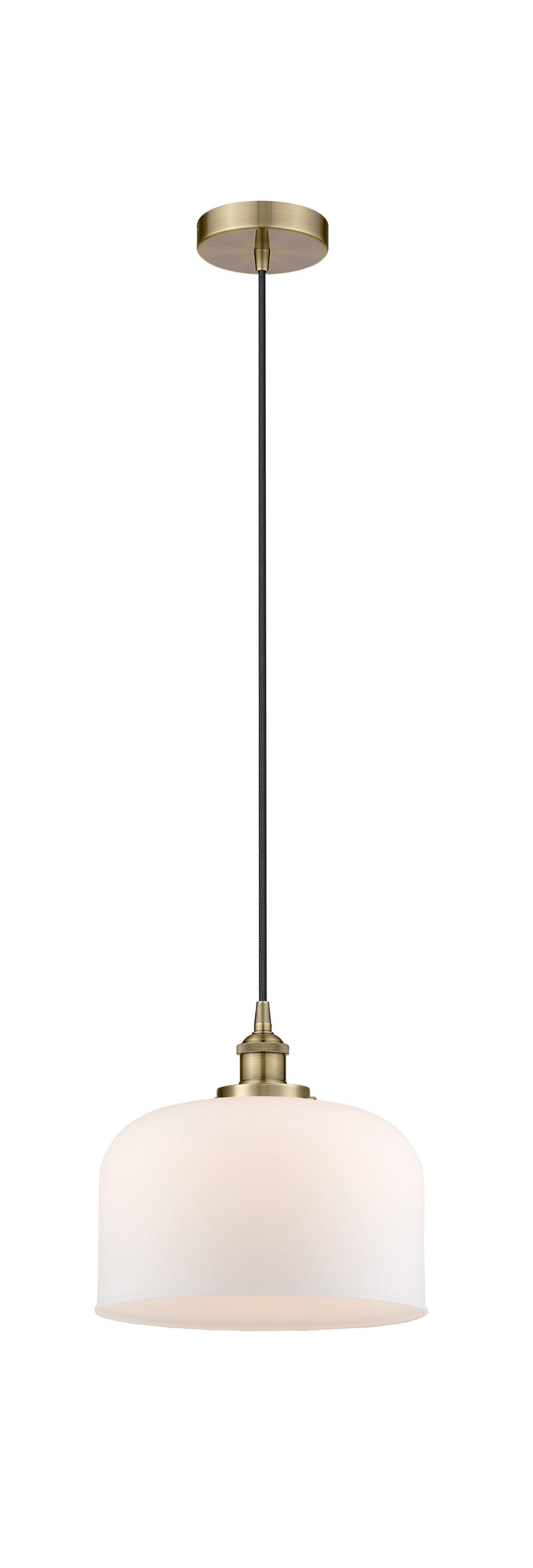 Edison Mini Pendant Cast Brass Antique Brass