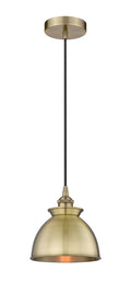 Edison Mini Pendant Cast Brass Antique Brass