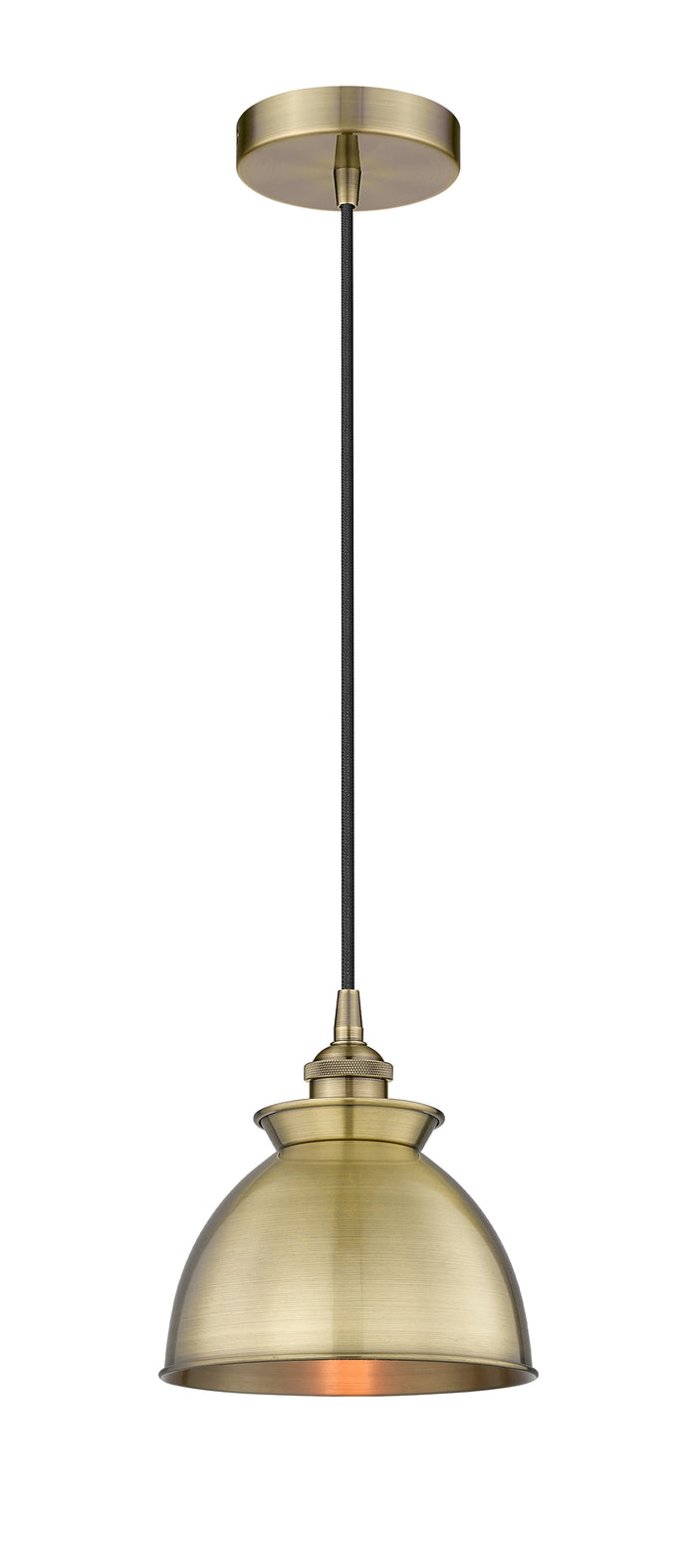 Edison Mini Pendant Cast Brass Antique Brass