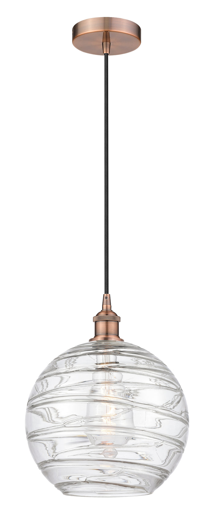 Edison Mini Pendant Cast Brass Antique Brass