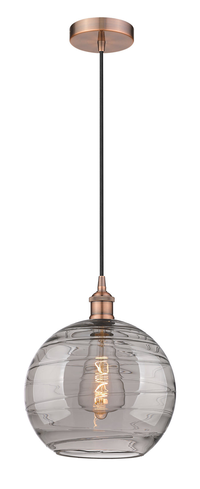Edison Mini Pendant Cast Brass Antique Brass