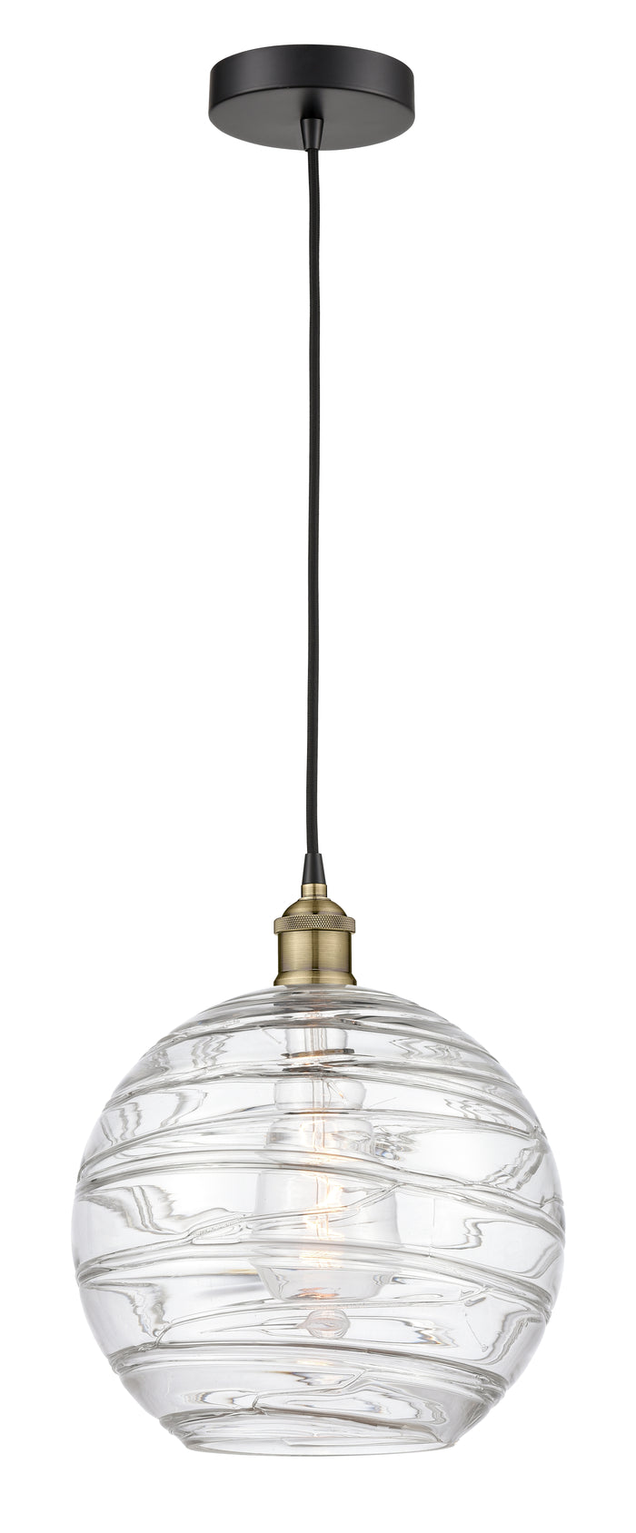 Edison Mini Pendant Cast Brass Antique Brass