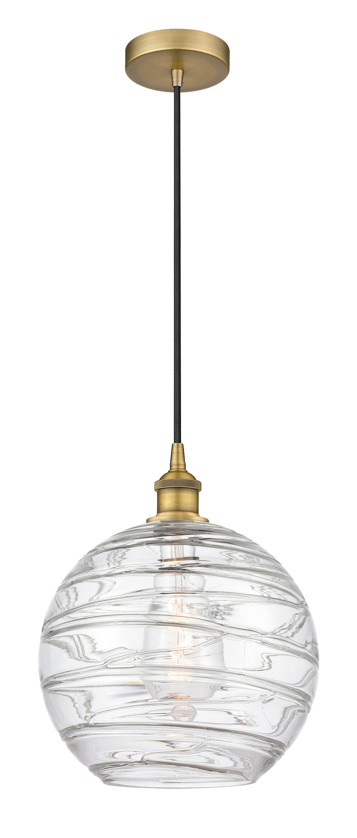 Edison Mini Pendant Cast Brass Antique Brass