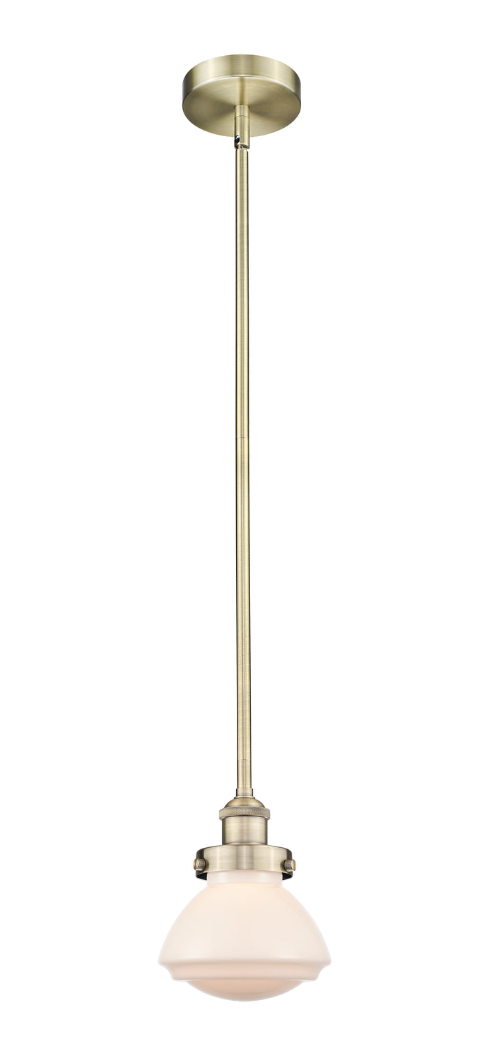 Edison Mini Pendant Cast Brass Antique