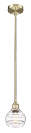 Edison Mini Pendant Cast Brass Antique