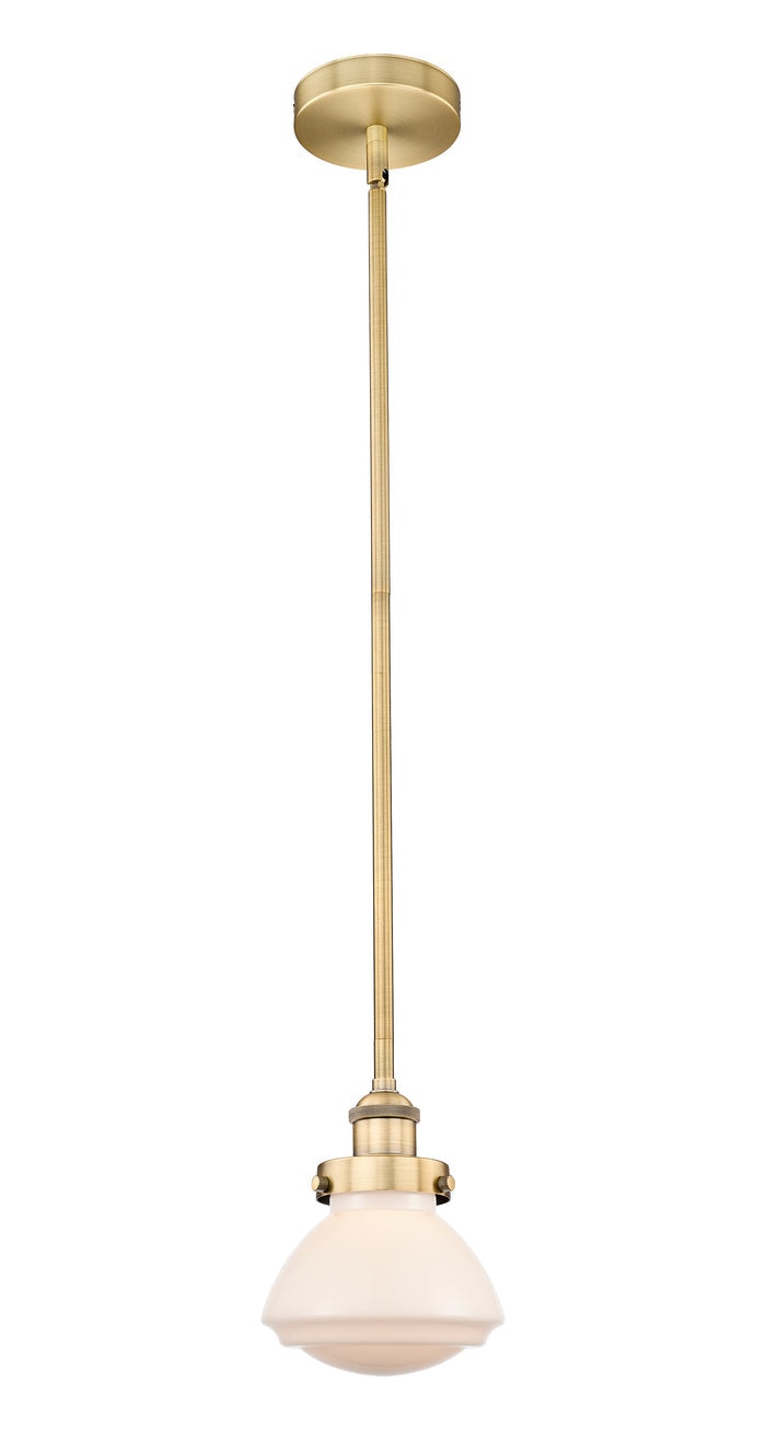 Edison Mini Pendant Cast Brass Antique