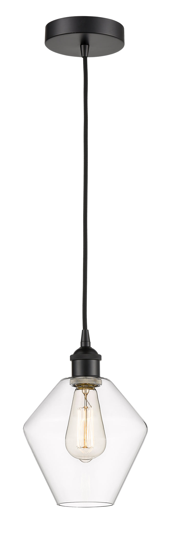 Edison Mini Pendant Cast Brass Antique