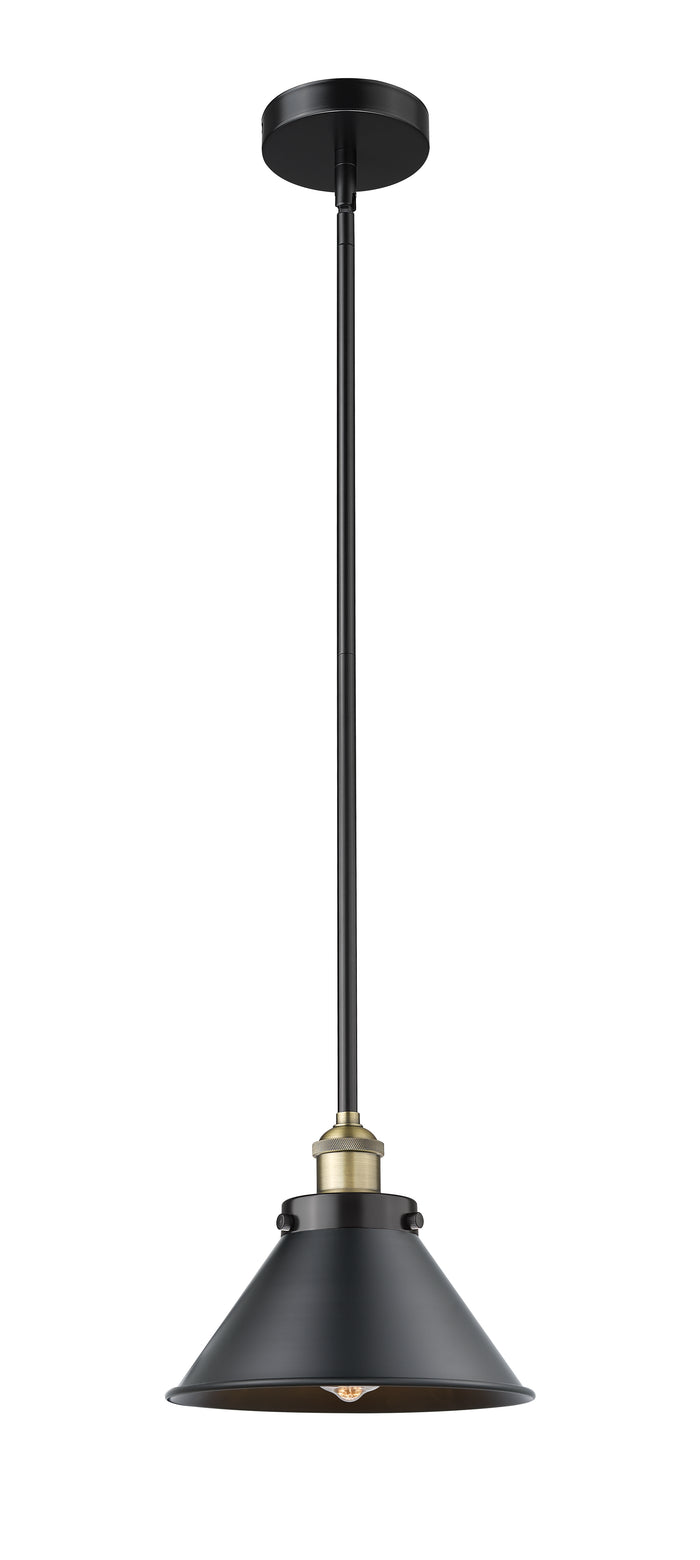 Edison Mini Pendant Cast Brass Black