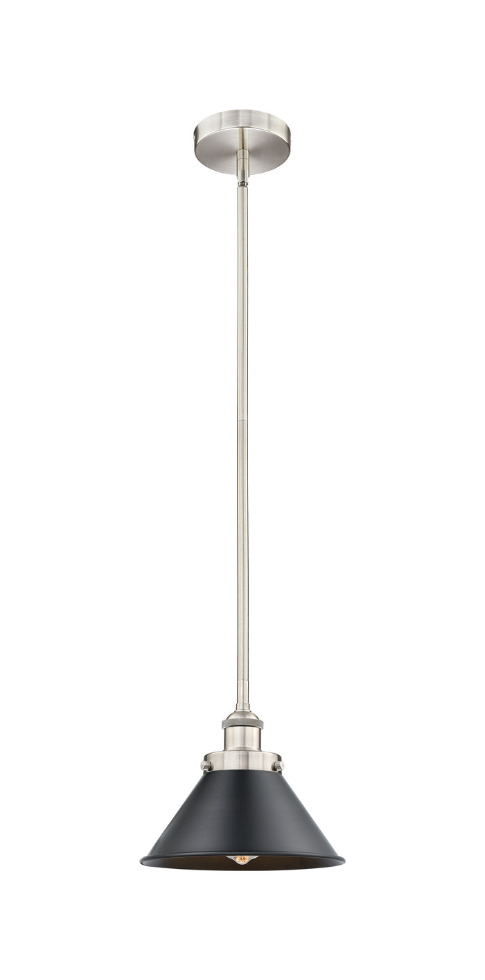 Edison Mini Pendant Cast Brass Black