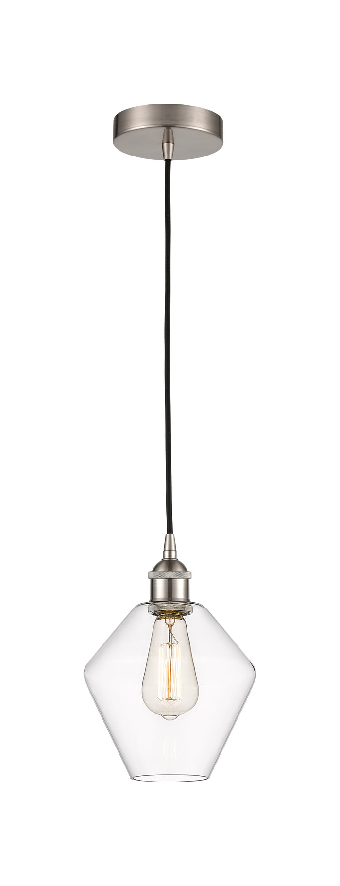 Brushed Satin Nickel / Clear