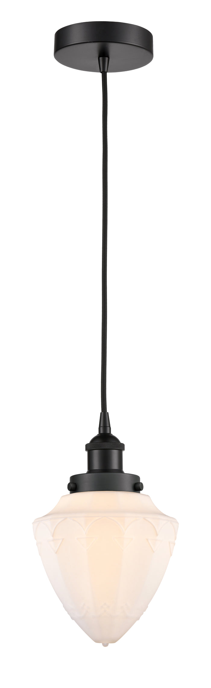 Edison Mini Pendant Matte Black Brass