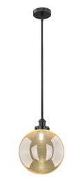 Edison Mini Pendant Matte Black Brass