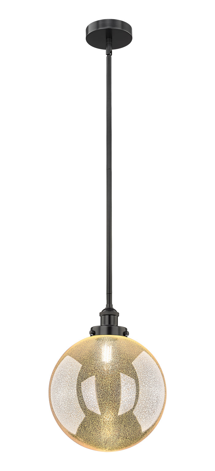 Edison Mini Pendant Matte Black Brass